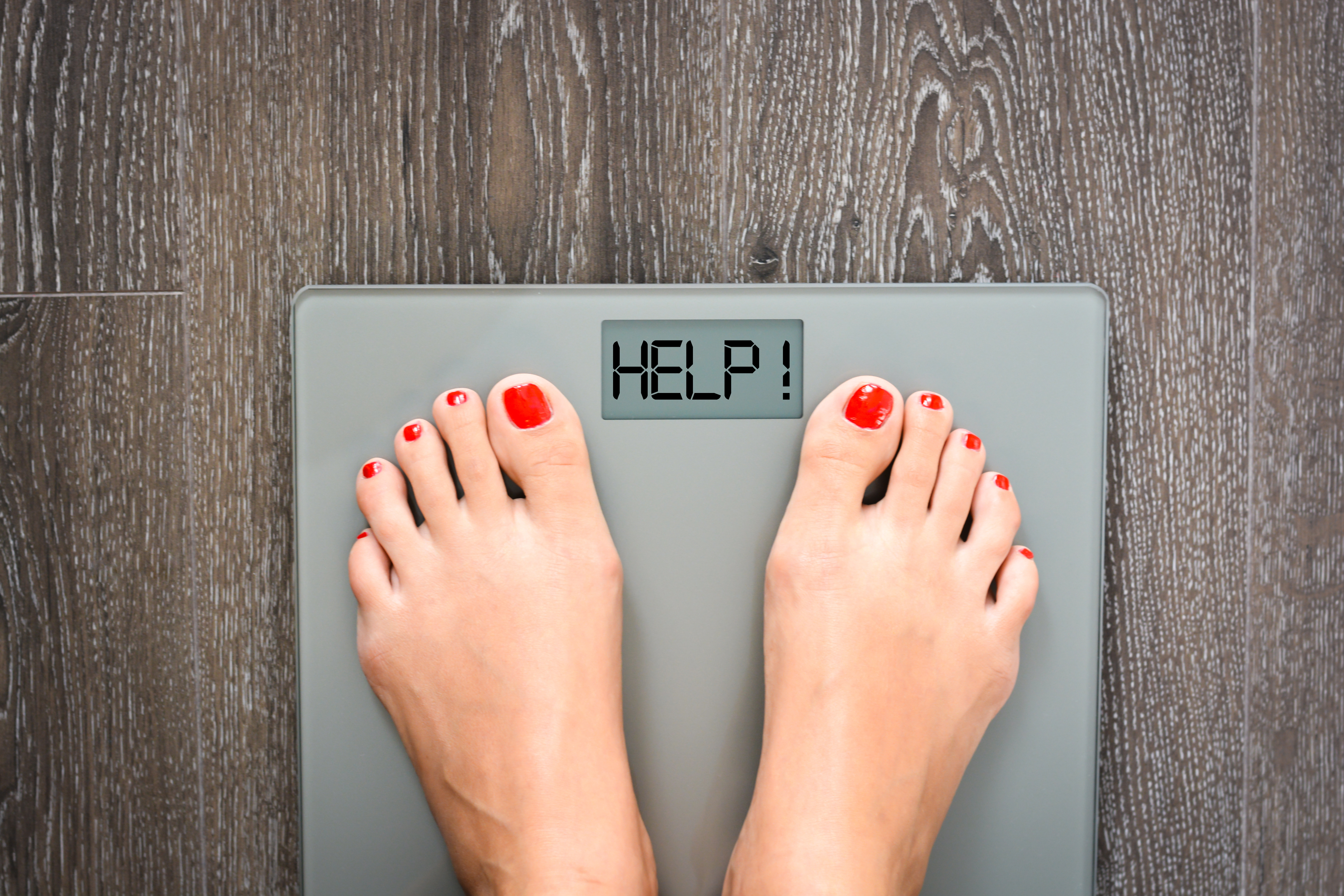 Why are the numbers on the scales not changing?
